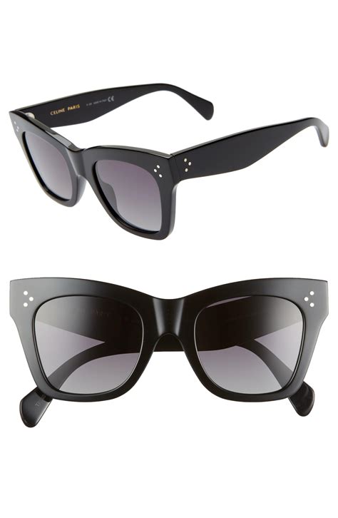 celine round sunglasses sale|celine 50mm polarized square sunglasses.